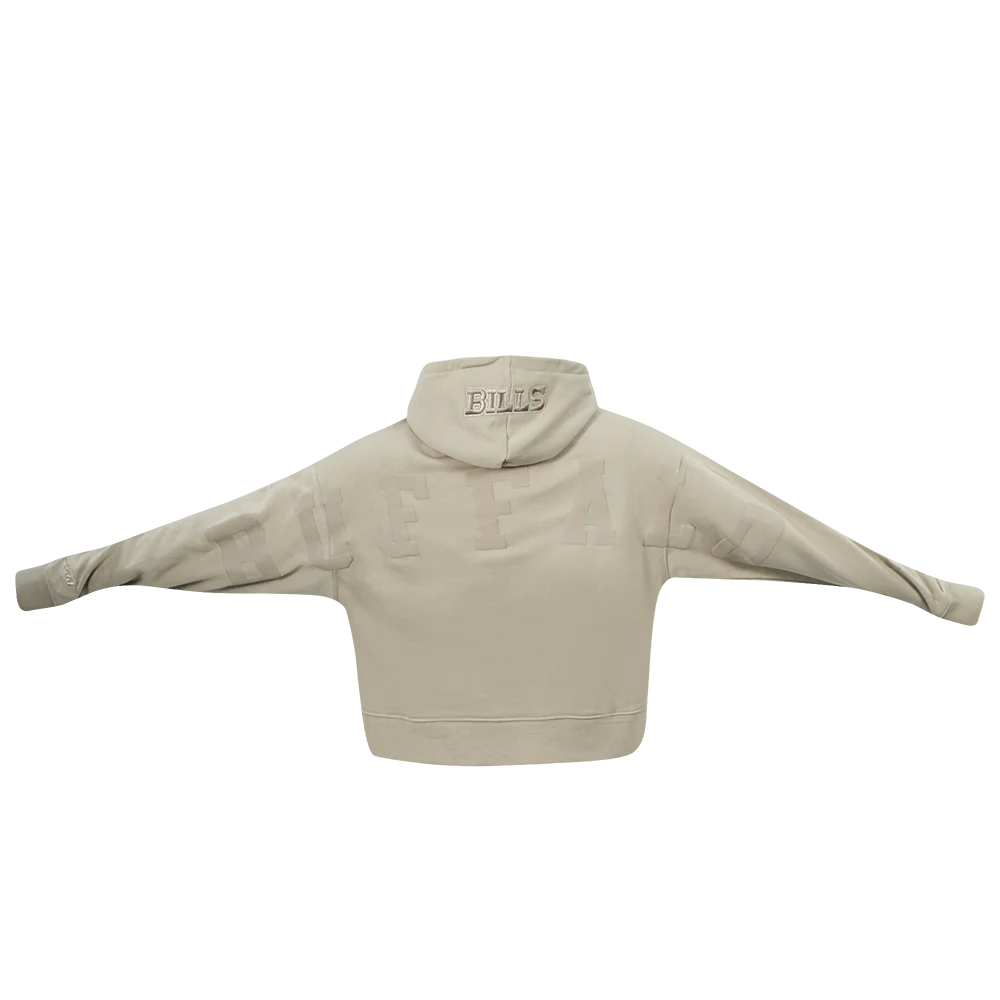 NFL BUFFALO BILLS WINGSPAN WOMEN'S FLC CROPPED PO HOODIE