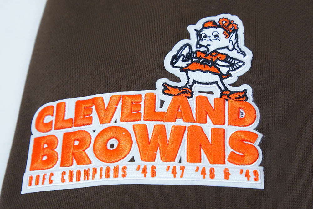 NFL CLEVELAND BROWNS RETRO CLASSIC MEN'S PO HOODIE