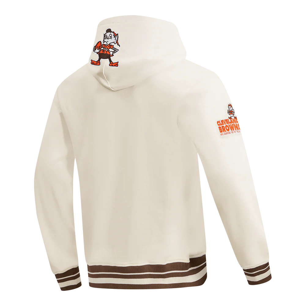 NFL CLEVELAND BROWNS RETRO CLASSIC MEN'S PO HOODIE