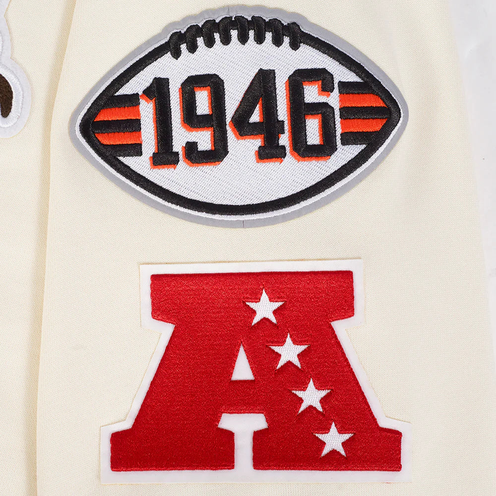 NFL CLEVELAND BROWNS RETRO CLASSIC MEN'S PO HOODIE