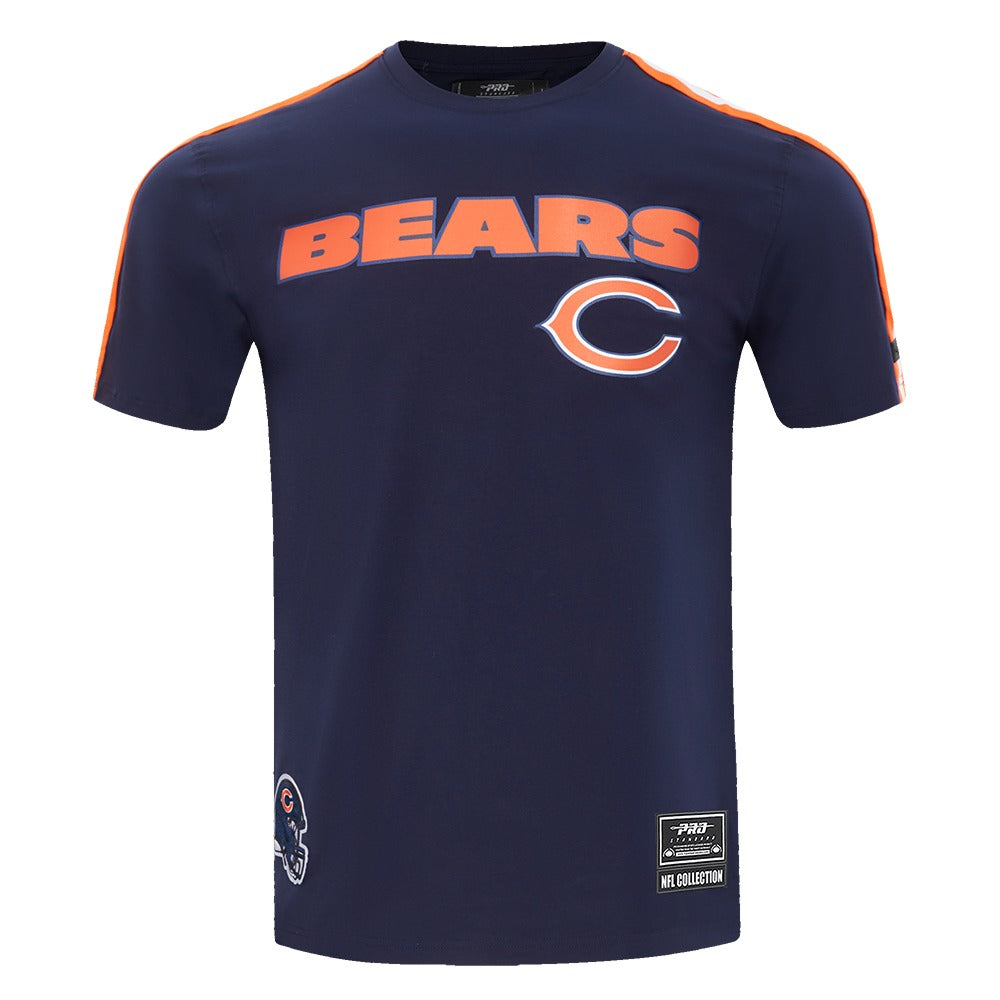 CHICAGO BEARS CLASSIC MESH SJ STRIPED TEE