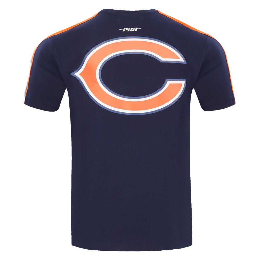 CHICAGO BEARS CLASSIC MESH SJ STRIPED TEE