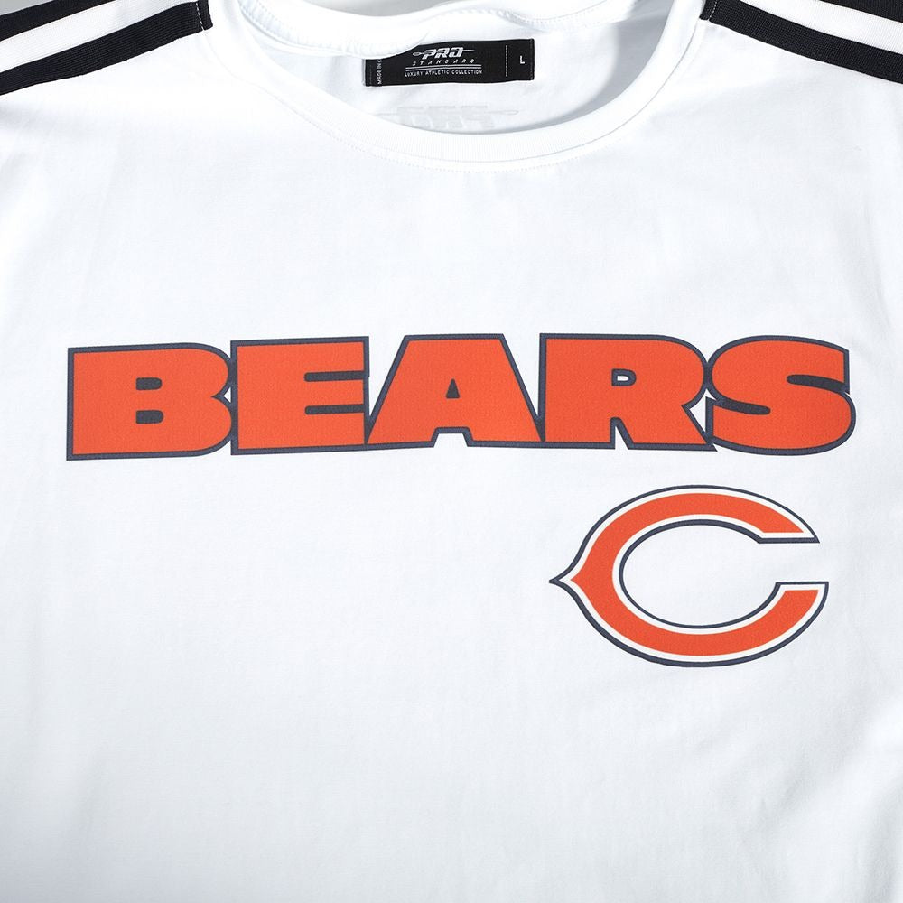 CHICAGO BEARS CLASSIC MESH SJ STRIPED TEE