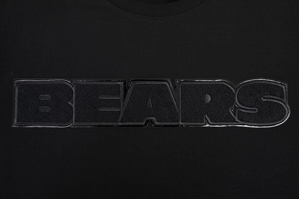 CHICAGO BEARS TRIPLE BLACK SJ TEE