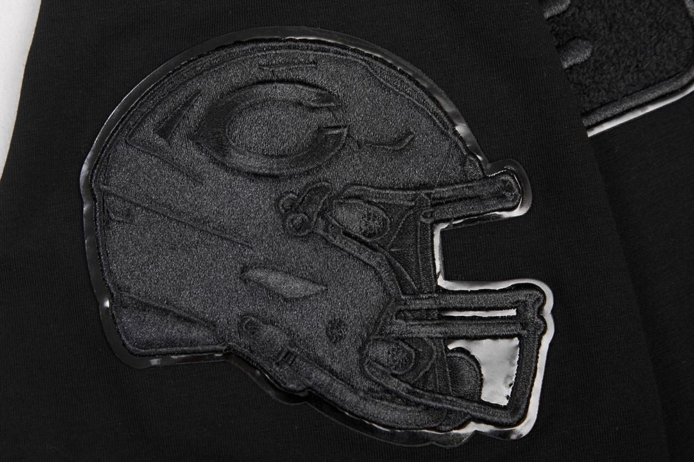 CHICAGO BEARS TRIPLE BLACK SJ TEE