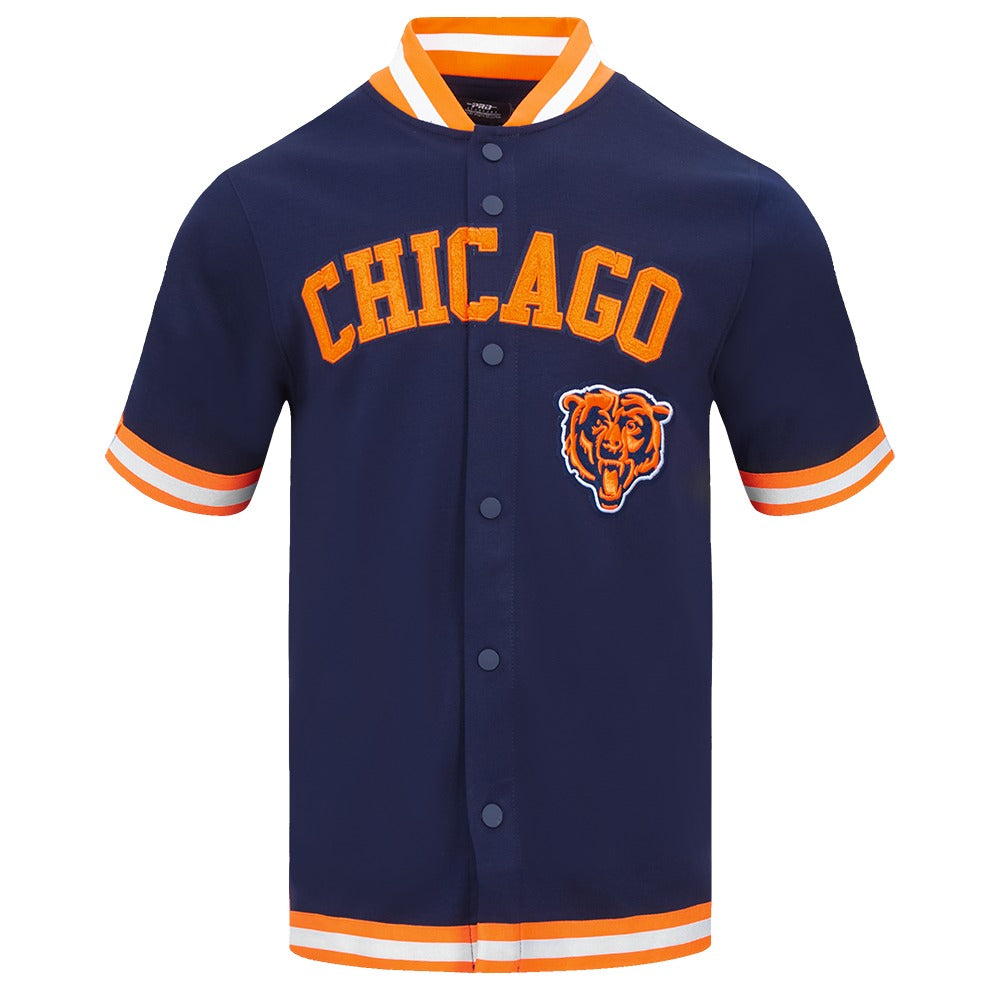 CHICAGO BEARS MEN'S BUTTON DOWN CLASSIC CHENILLE