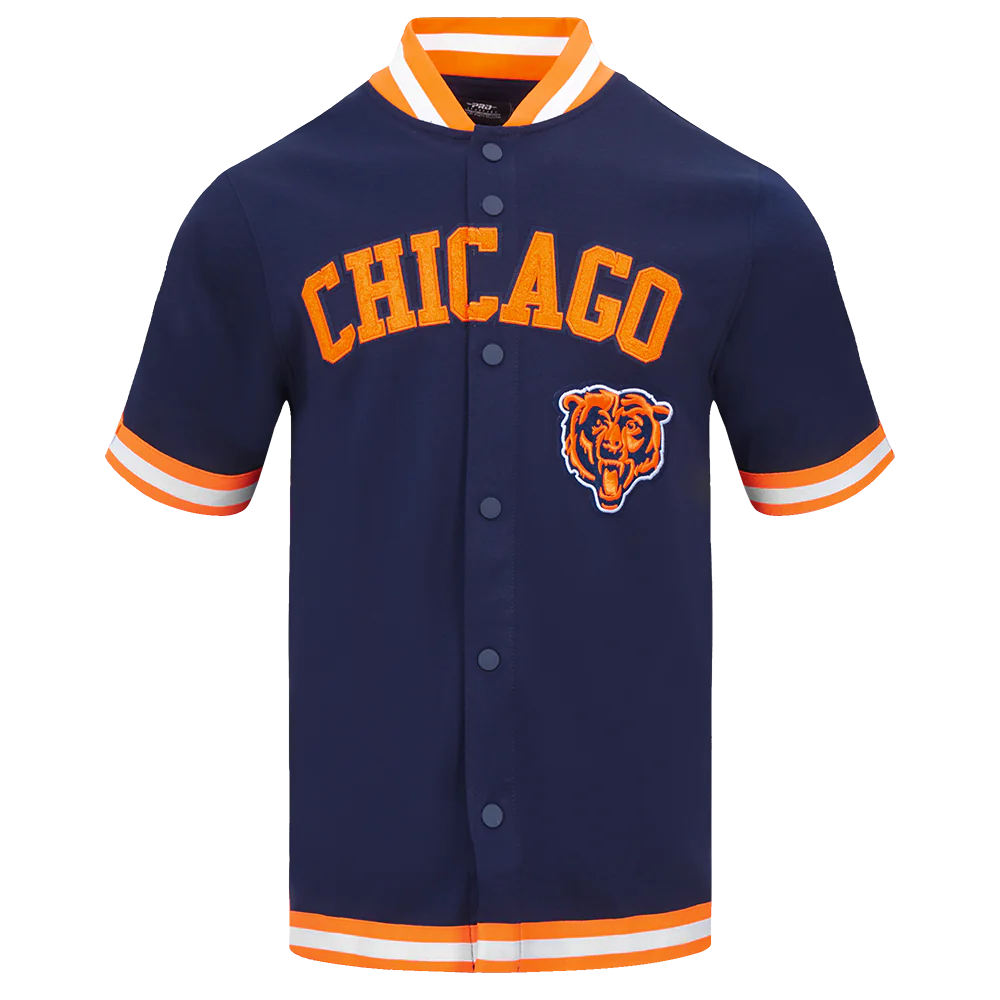 CHICAGO BEARS MEN'S BUTTON DOWN CLASSIC CHENILLE