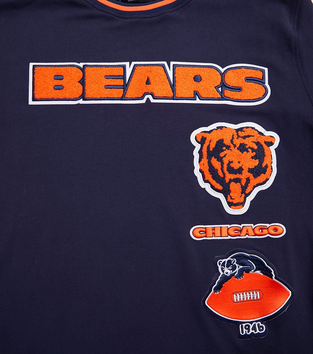 CHICAGO BEARS RETRO CLASSIC DK TEE