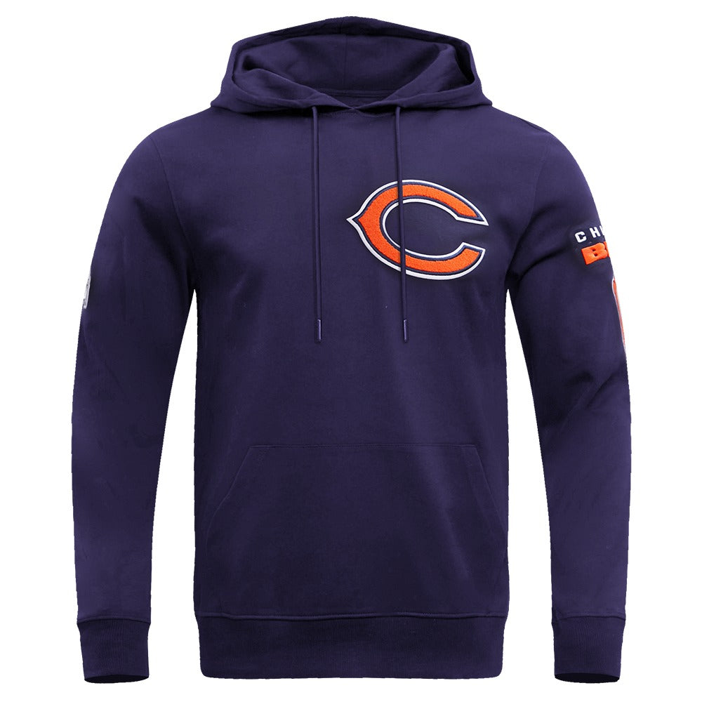 CHICAGO BEARS CLASSIC CHENILLE DK PO HOODIE