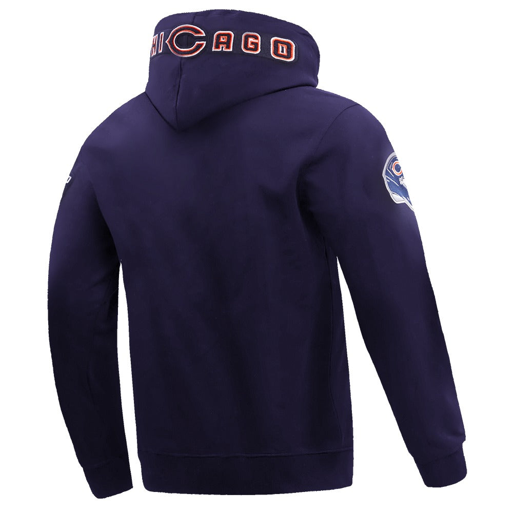 CHICAGO BEARS CLASSIC CHENILLE DK PO HOODIE