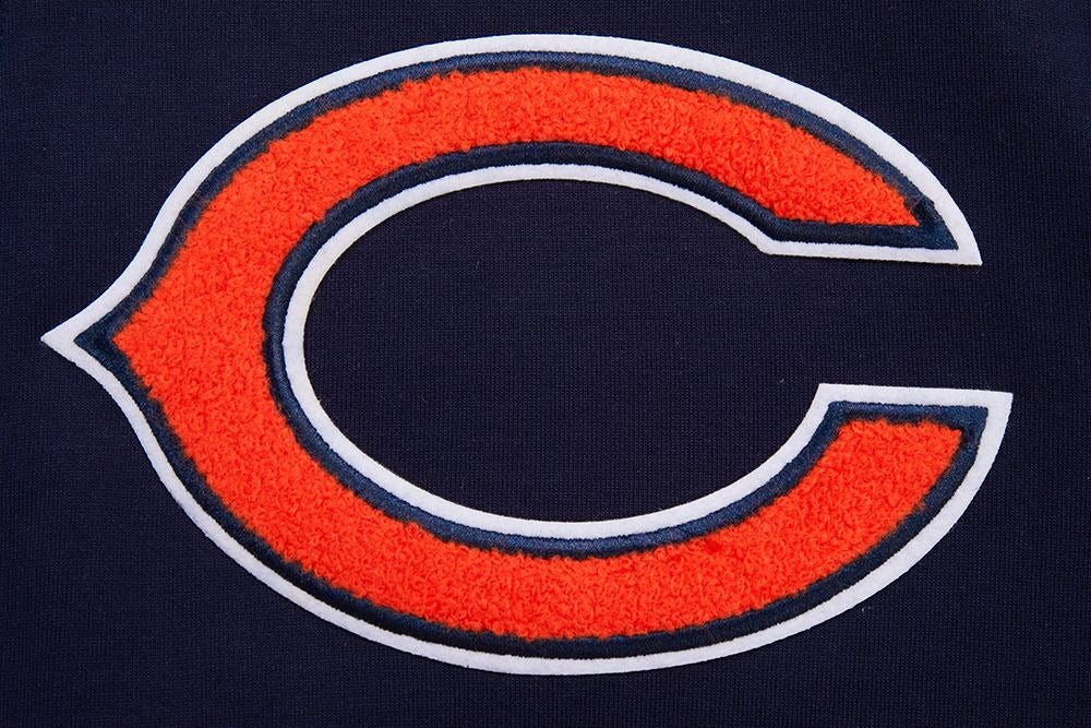 CHICAGO BEARS CLASSIC CHENILLE DK FZ HOODIE