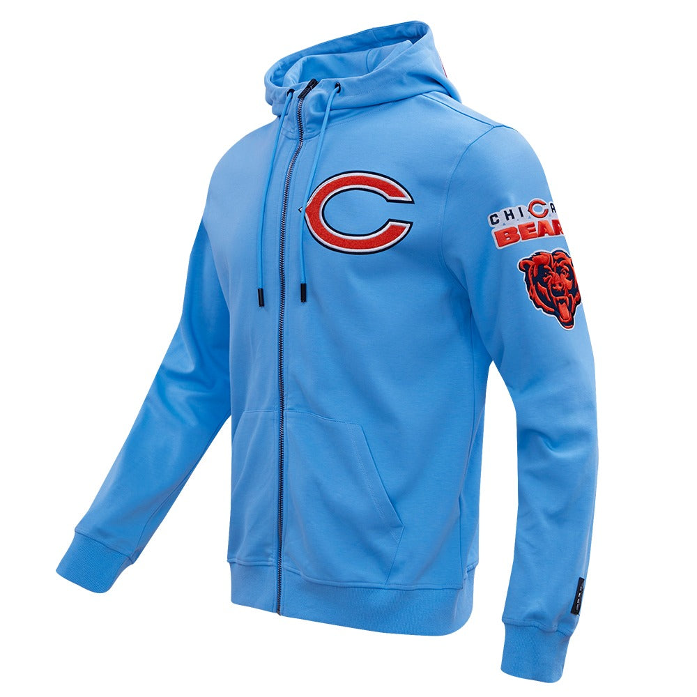 CHICAGO BEARS CLASSIC CHENILLE DK FZ HOODIE