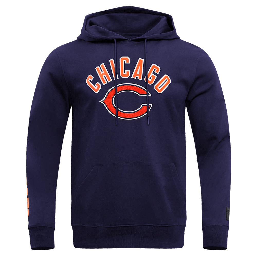 CHICAGO BEARS CLASSIC BRISTLE FLC PO HOODIE