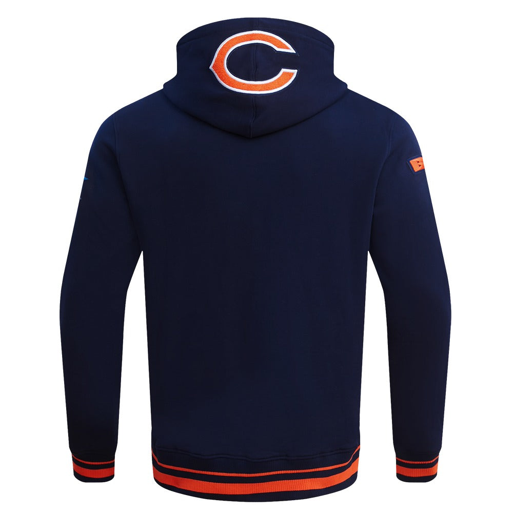 CHICAGO BEARS MASH UP RIB FLC PO HOODIE