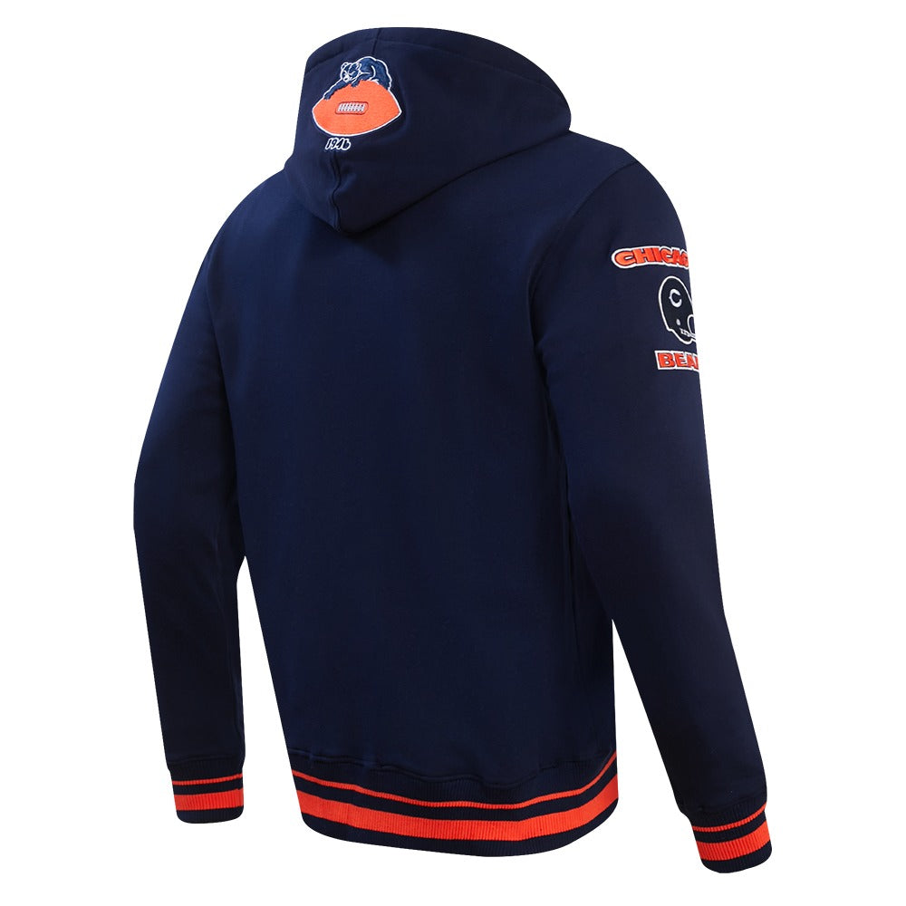 CHICAGO BEARS RETRO CLASSIC FLC PO HOODIE