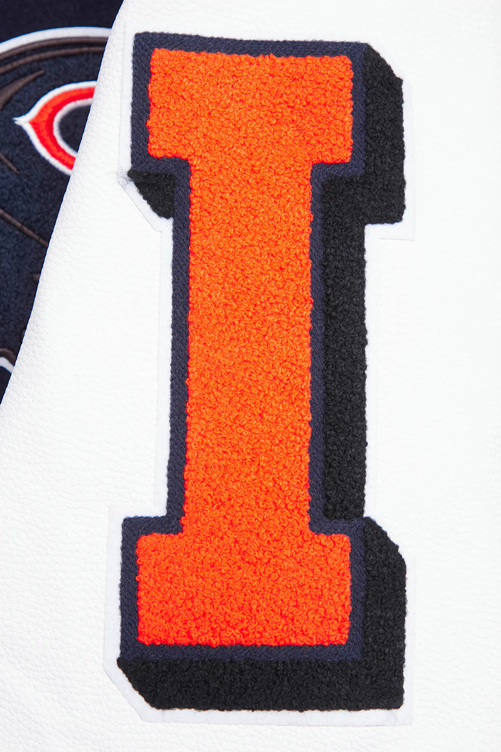 NFL CHICAGO BEARS MASHUP MEN'S RIB WOOL VARSITY JACKET