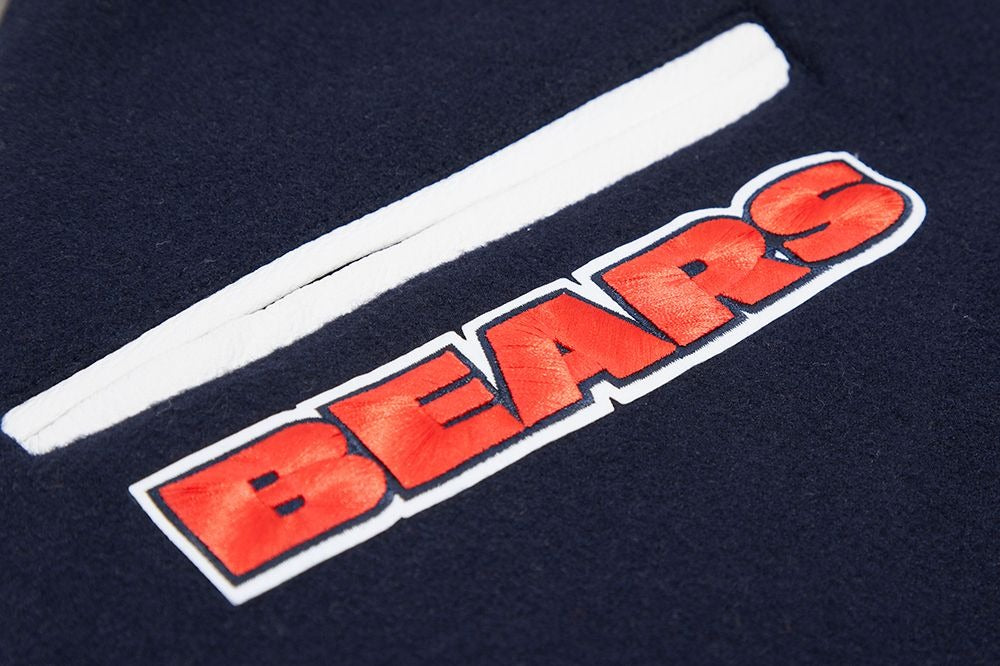 CHICAGO BEARS CLASSIC WOOL VARSITY JACKET