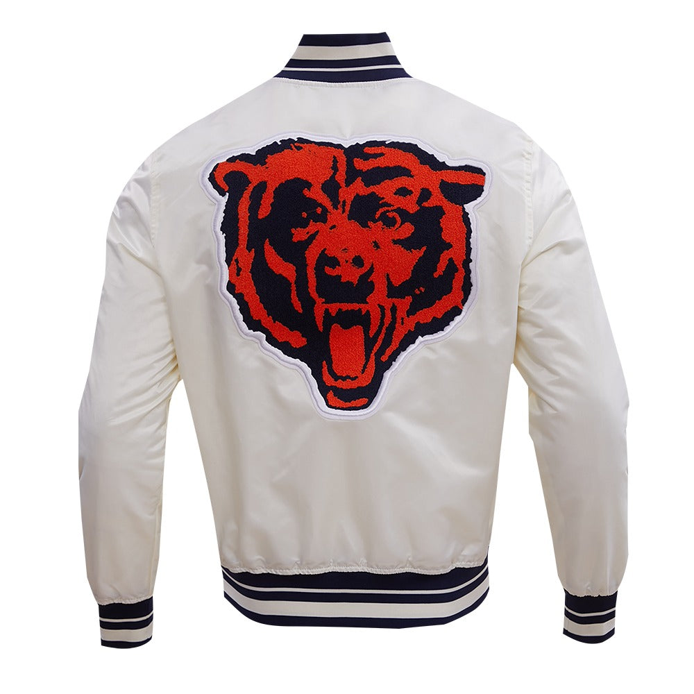 CHICAGO BEARS RETRO CLASSIC RIB SATIN JACKET