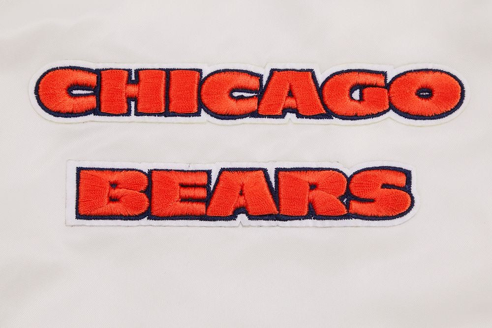 CHICAGO BEARS RETRO CLASSIC RIB SATIN JACKET