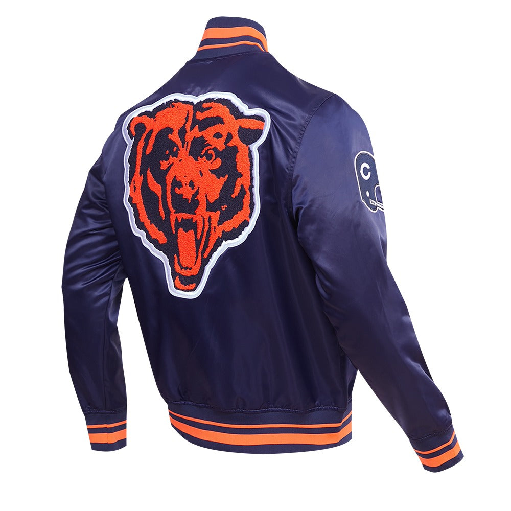 CHICAGO BEARS RETRO CLASSIC RIB SATIN JACKET