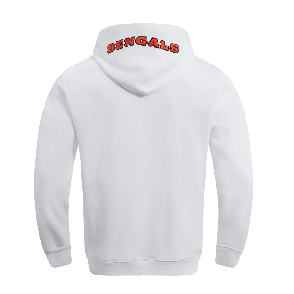 NFL CINCINNATI BENGALS CLASSIC CHENILLE MEN'S PULLOVER HOODIE