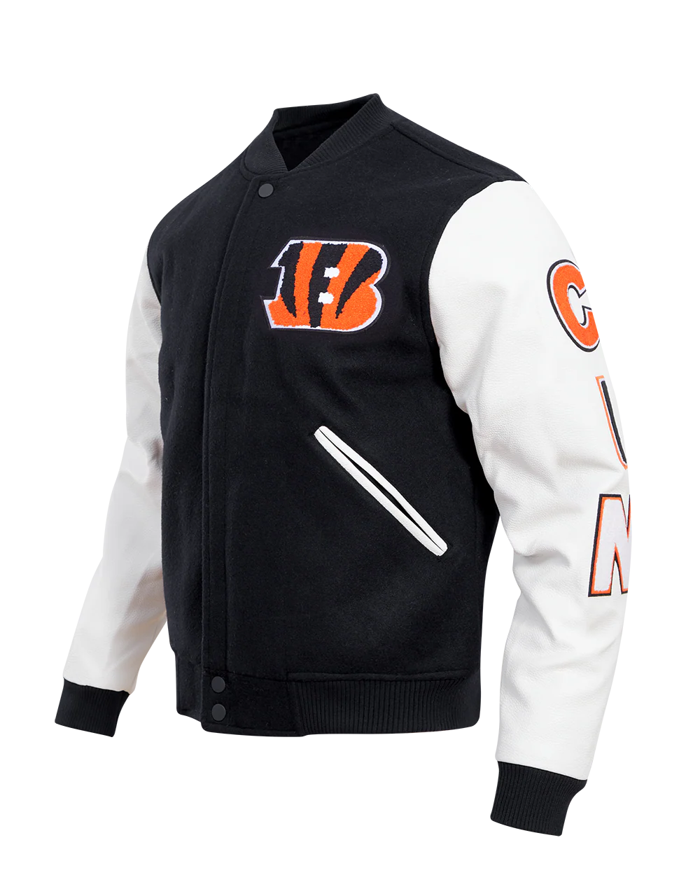 NFL CINCINNATI BENGALS CLASSIC WOOL MEN'S VARSITY JACKET