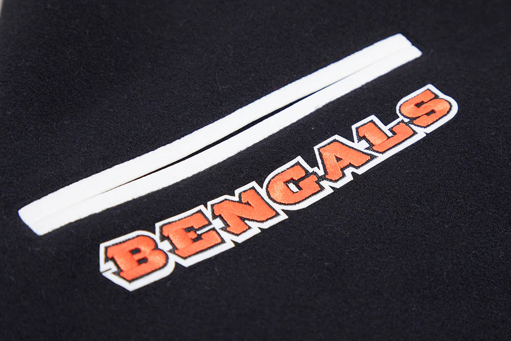 NFL CINCINNATI BENGALS CLASSIC WOOL MEN'S VARSITY JACKET