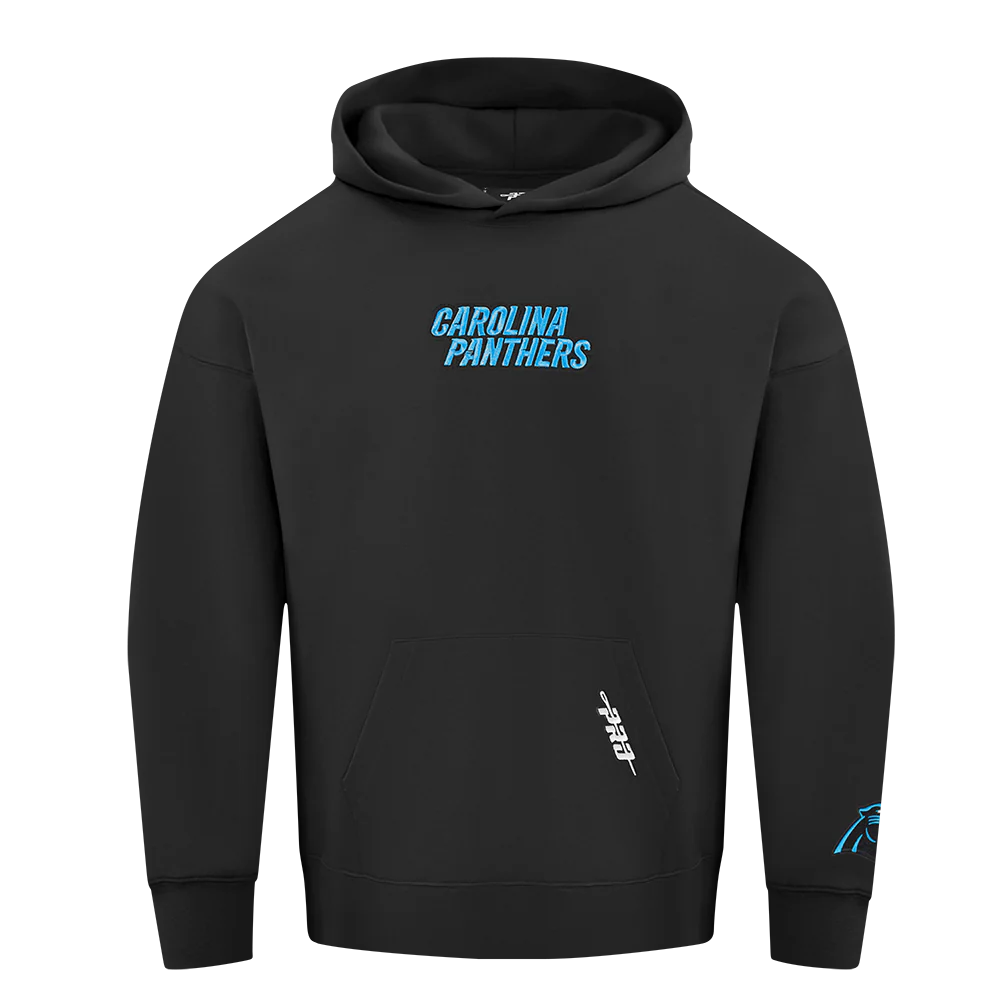 NFL CAROLINA PANTHERS WINGSPAN MEN'S DROP SHOULDER FLC PO HOODIE
