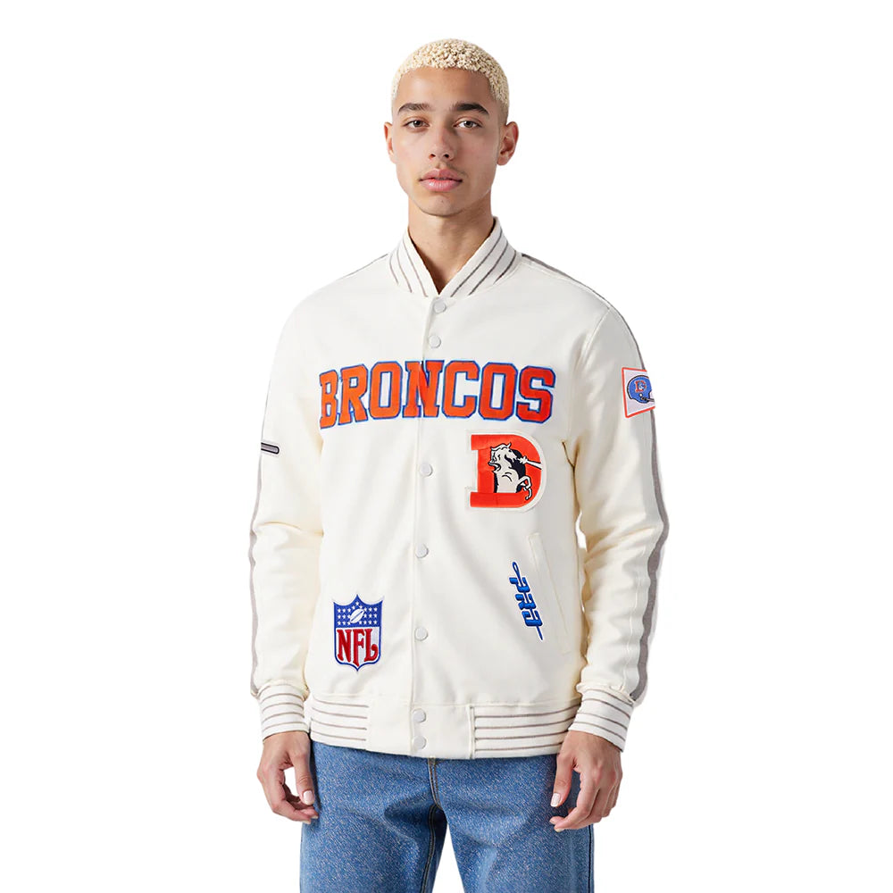 NFL DENVER BRONCOS PRO GAME DAY RETRO JACKET