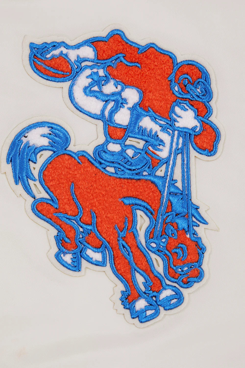 NFL DENVER BRONCOS RETRO CLASSIC MEN'S RIB SATIN JACKET