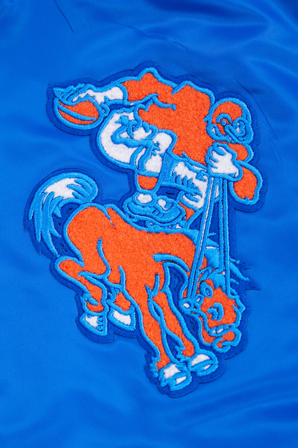 NFL DENVER BRONCOS RETRO CLASSIC MEN'S RIB SATIN JACKET