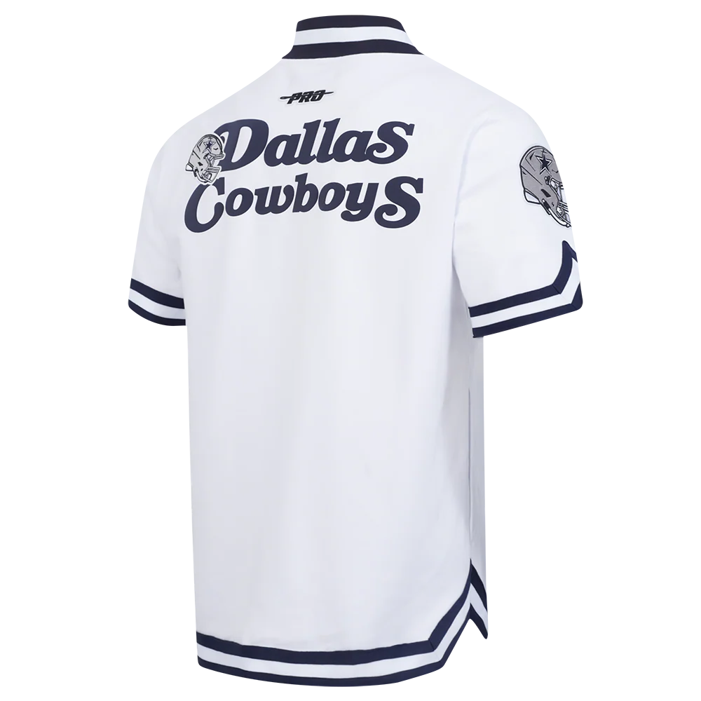 NFL DALLAS COWBOYS SOUVENIR MEN'S WARM UP JACKET