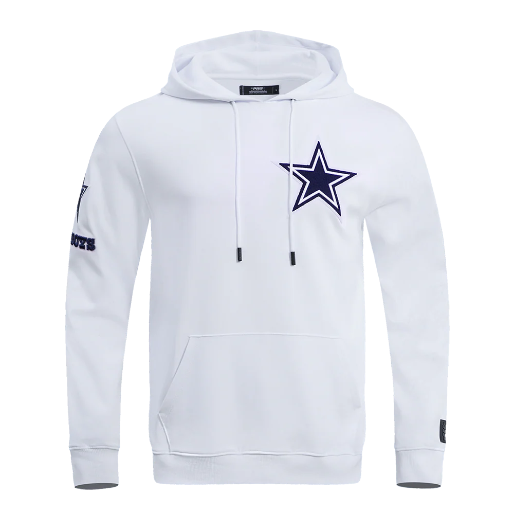 NFL DALLAS COWBOYS CLASSIC CHENILLE MEN'S PULLOVER HOODIE