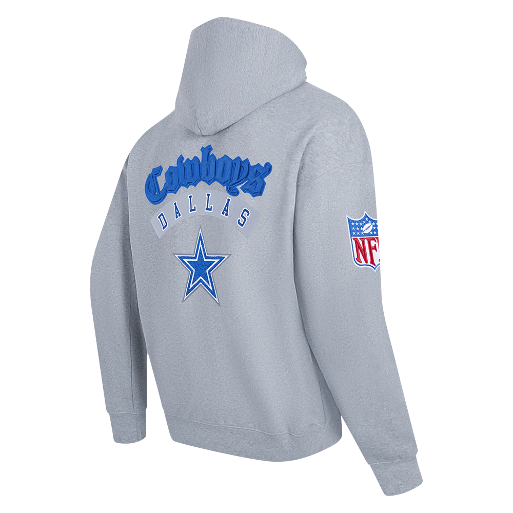 NFL DALLAS COWBOYS BEST OF MEN'S DROP SHOULDER PO HOODIE