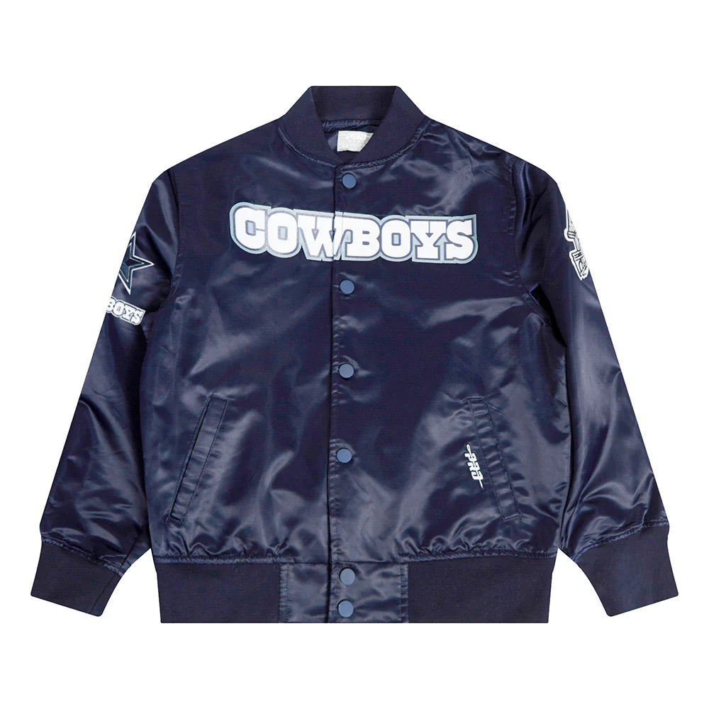 NFL DALLAS COWBOYS CLASSIC BIG BOYS SATIN JACKET