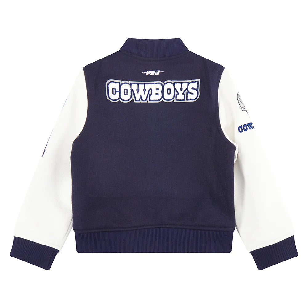 NFL DALLAS COWBOYS CLASSIC LITTLE BOYS WOOL VARSITY JACKET