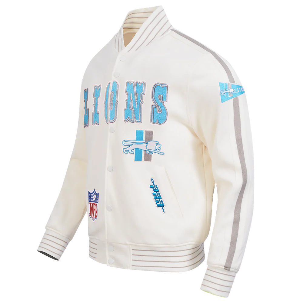 NFL DETROIT LIONS PRO GAME DAY RETRO JACKET