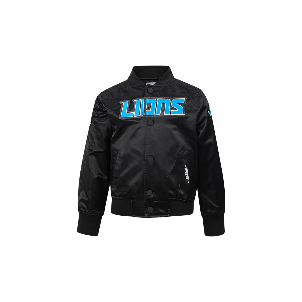 NFL DETROIT LIONS CLASSIC TODDLER BOYS SATIN JACKET