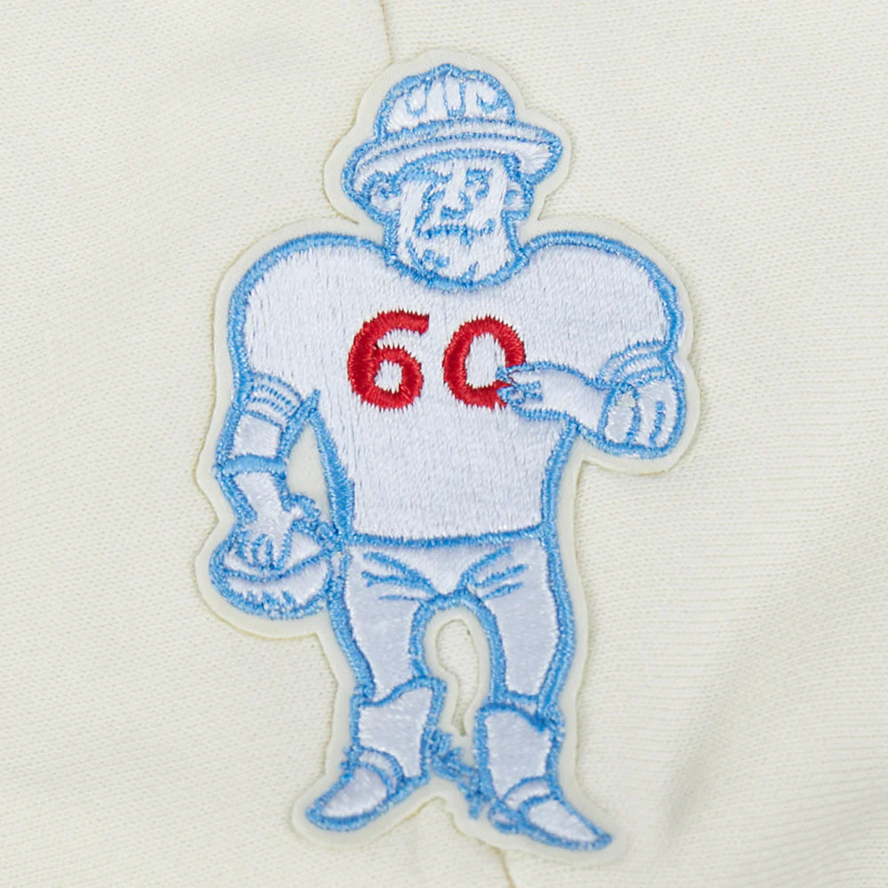 NFL HOUSTON OILERS RETRO CLASSIC WOMEN'S RIB CROPPED PO HOODIE