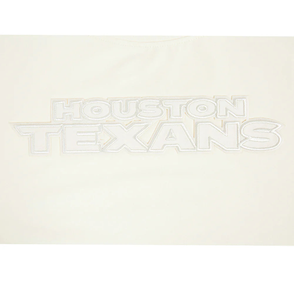NFL HOUSTON TEXANS NEUTRAL WOMEN'S BOXY TEE