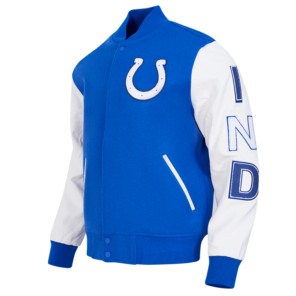 NFL INDIANAPOLIS COLTS CLASSIC WOOL MEN'S VARSITY JACKET