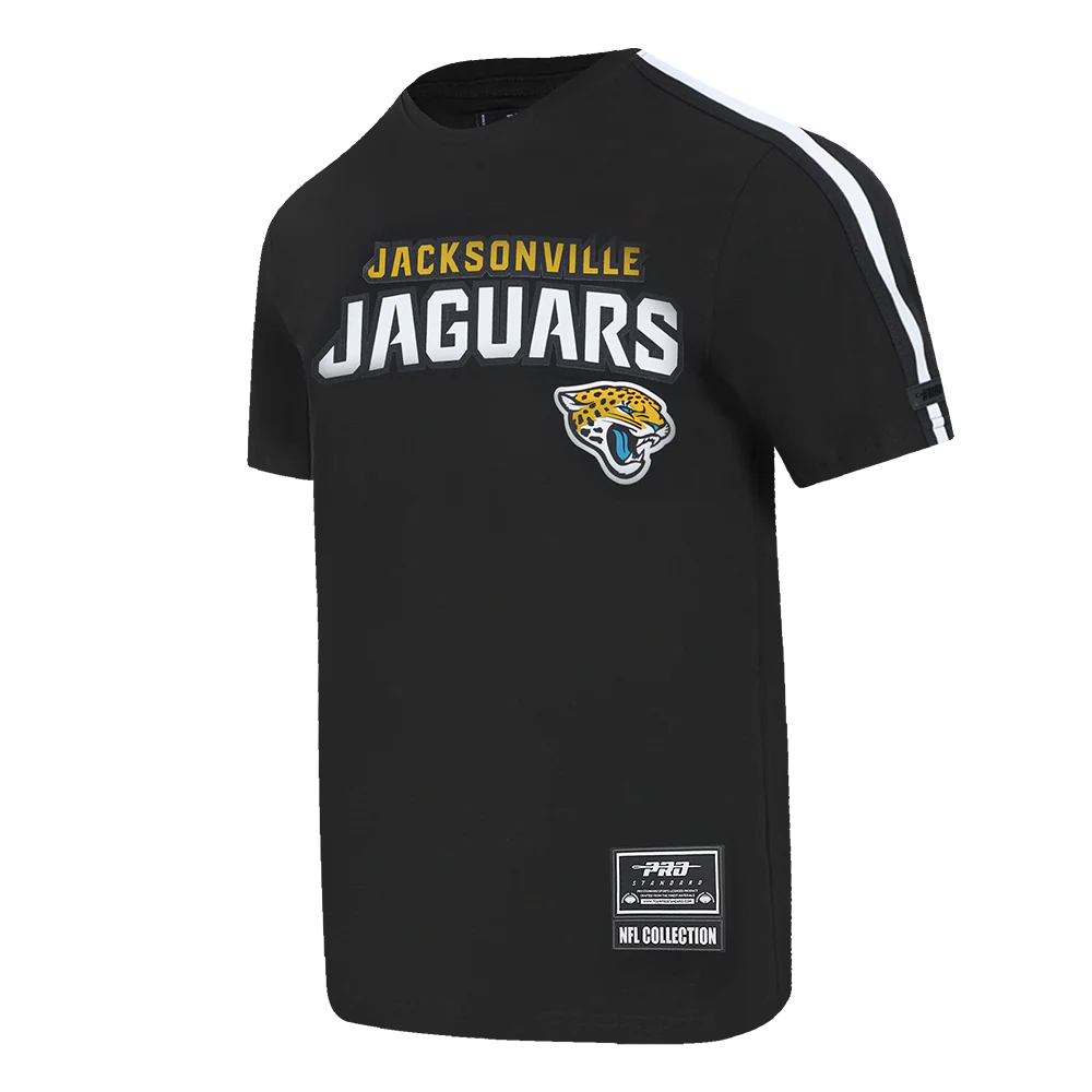 NFL JACKSONVILLE JAGUARS CLASSIC MESH SINGLE JERSEY STRIPED TEE