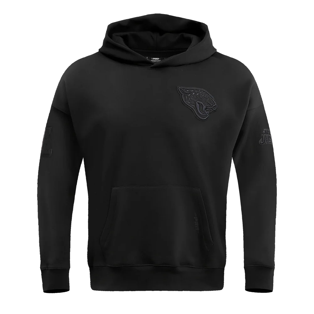 NFL JACKSONVILLE JAGUARS NEUTRAL DROP SHOULDER MEN'S PULLOVER HOODIE