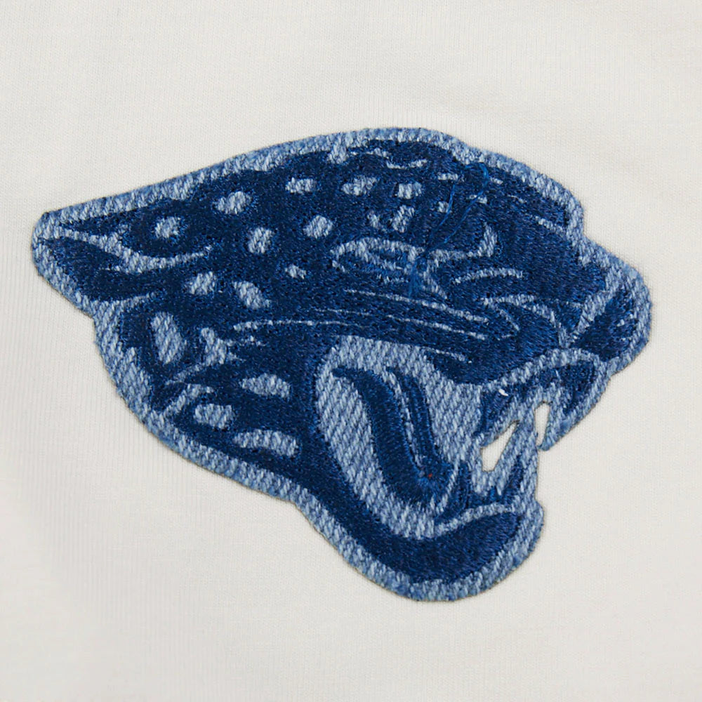 NFL JACKSONVILLE JAGUARS VARSITY BLUES WOMEN'S SJ BOXY TEE