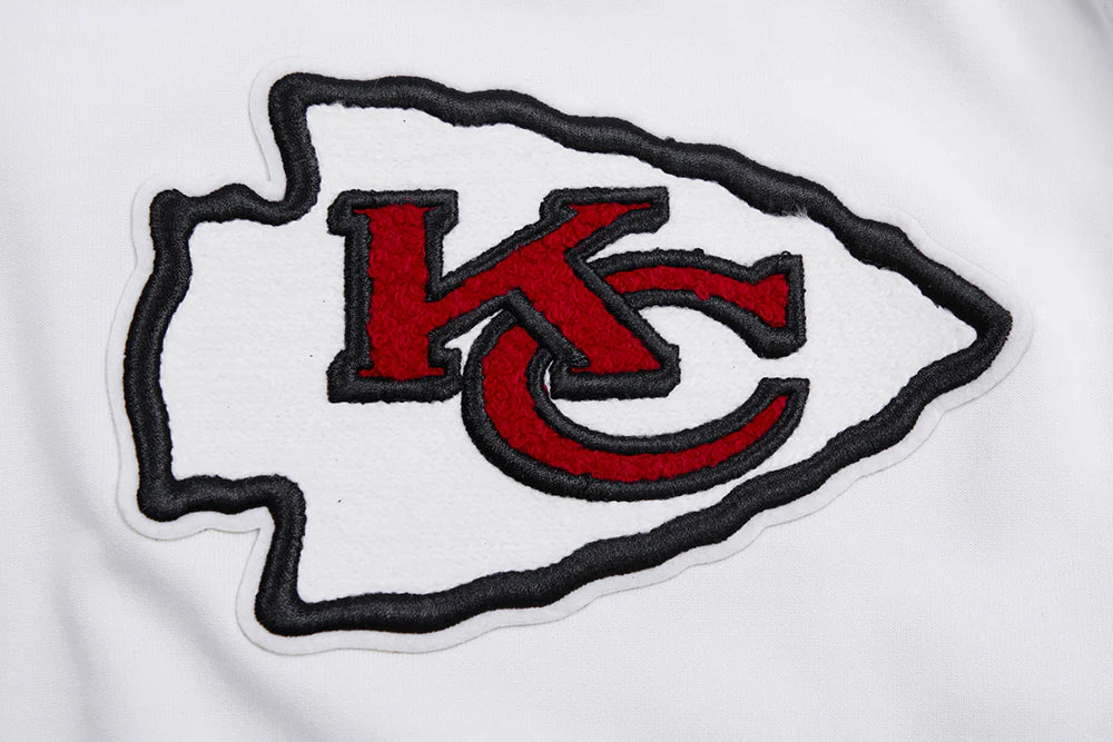 NFL KANSAS CITY CHIEFS CLASSIC CHENILLE MEN'S FULL ZIP HOODIE