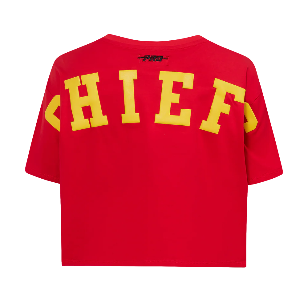 NFL KANSAS CITY CHIEFS WINGSPAN WOMEN'S SJ BOXY TEE