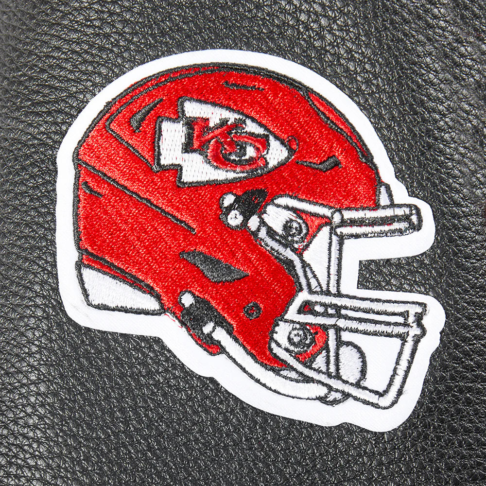 NFL KANSAS CITY CHIEFS RETRO CLASSIC BIG BOYS RIB WOOL VARSITY JACKET