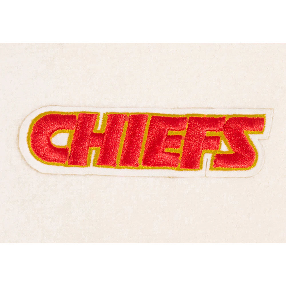 NFL KANSAS CITY CHIEFS RETRO CLASSIC TODDLER BOYS RIB WOOL VARSITY JACKET