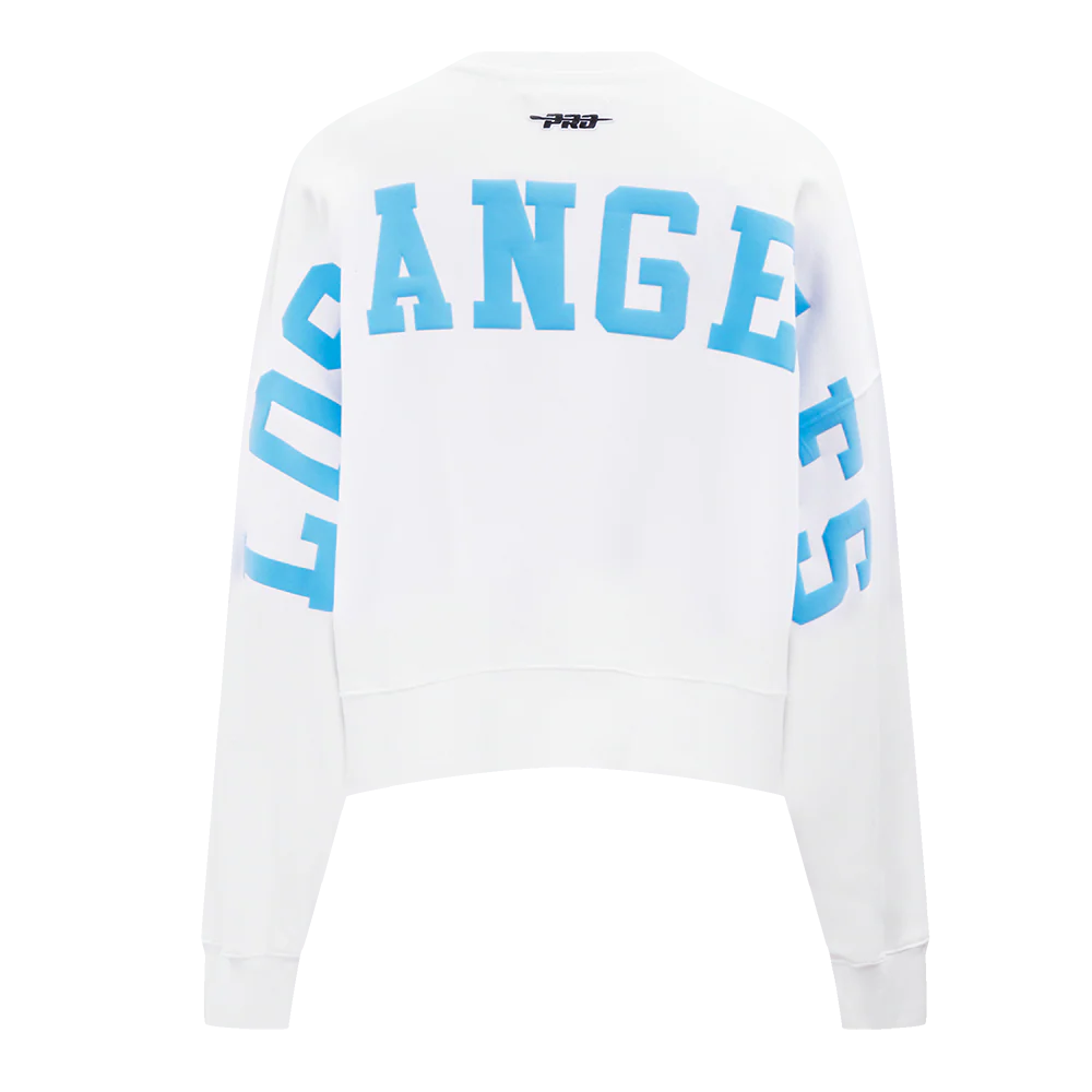 NFL LOS ANGELES CHARGERS WINGSPAN WOMEN'S FLC CREWNECK