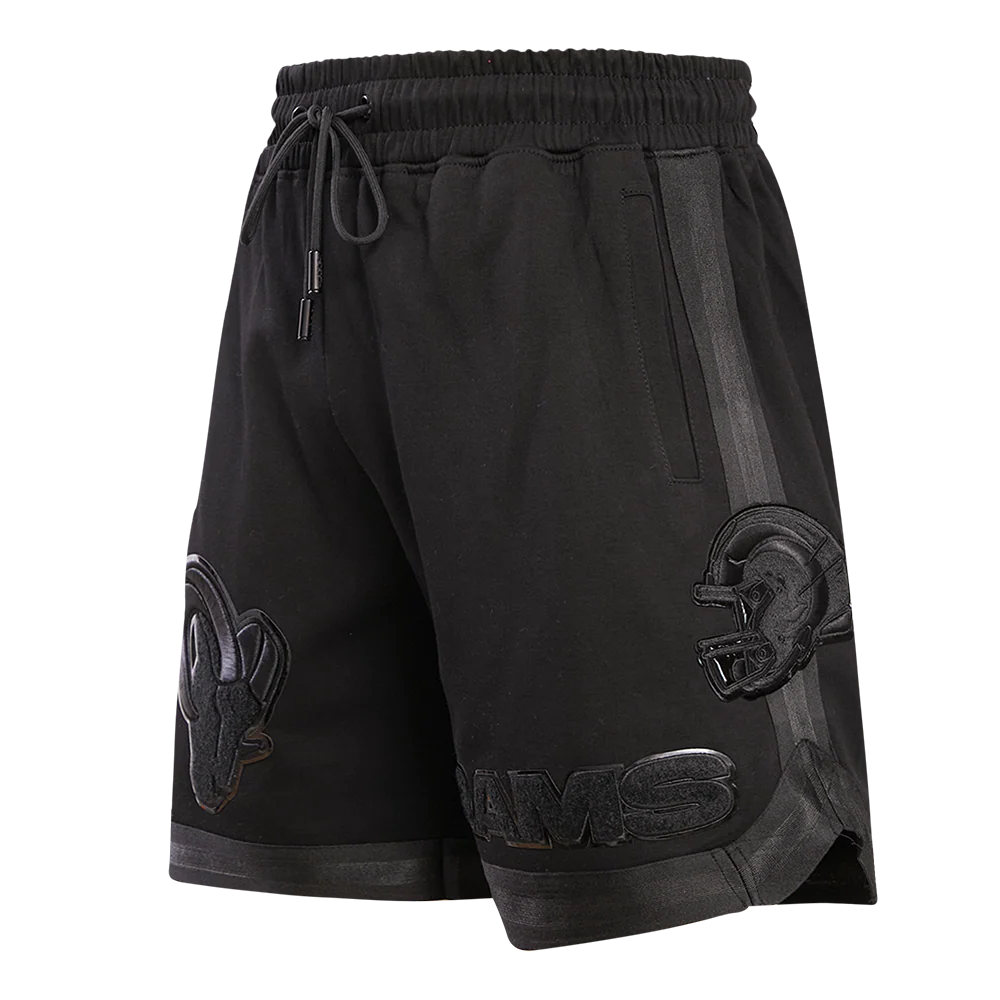 NFL LOS ANGELES RAMS TRIPLE BLACK MEN'S SHORT